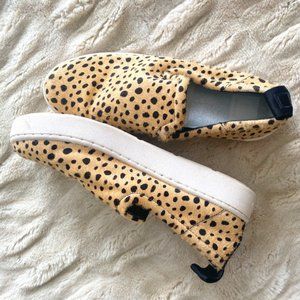 Dolce Vita Leopard Cheetah Slip On Sneakers